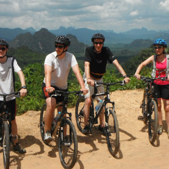 Cycling in Southern Thailand 