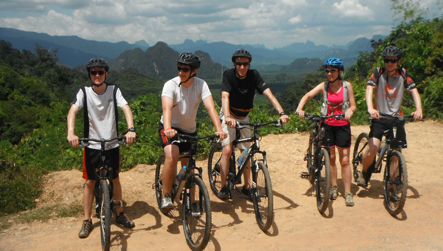 Cycling in Southern Thailand