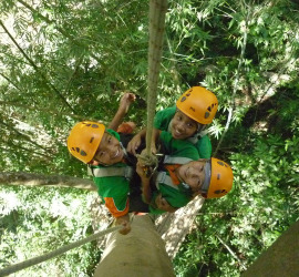 Abseiling in Asia