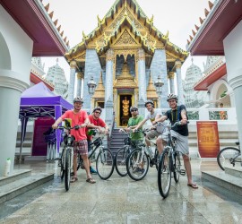 Temple Cycling Tours of Bangkok