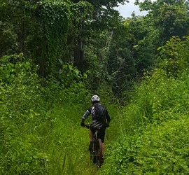 Cycling in Mae Jo